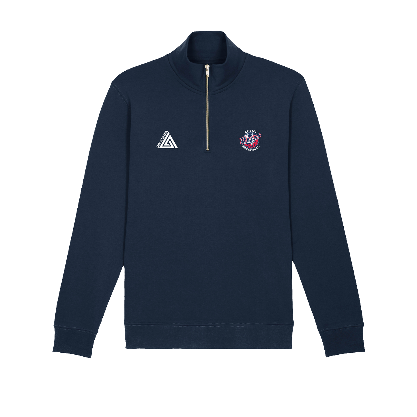 BRISTOL ACADEMY FLYERS 1/4 ZIP
