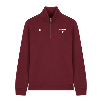 Millfield School Ivythorn Unisex Organic Quarter-zip Sweatshirt