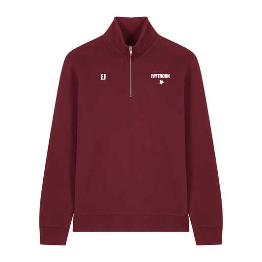 Millfield School Ivythorn Unisex Organic Quarter-zip Sweatshirt
